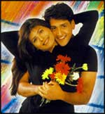 Inder Kumar and Tina Sen
